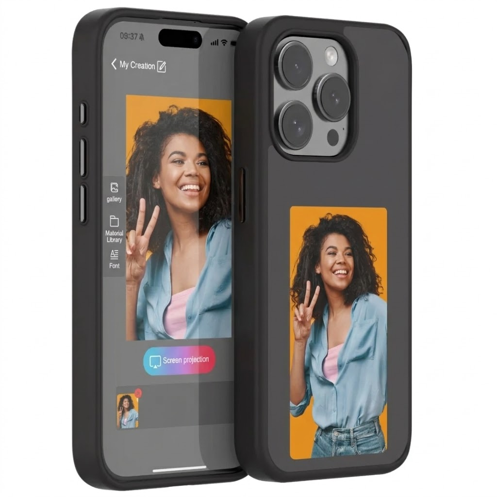 SnapCase E-Ink Smart Case Zwart HD