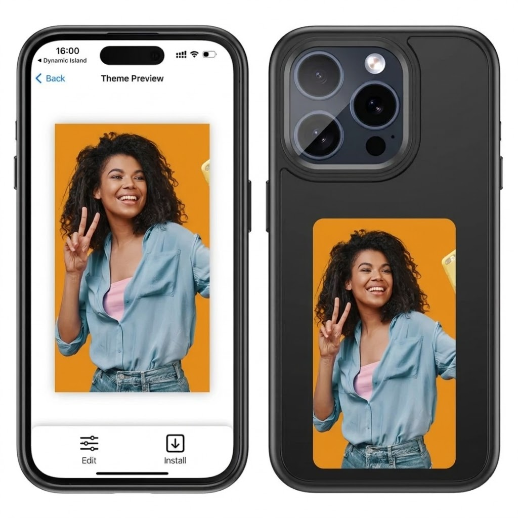 SnapCase E-Ink Smart Case Zwart HD